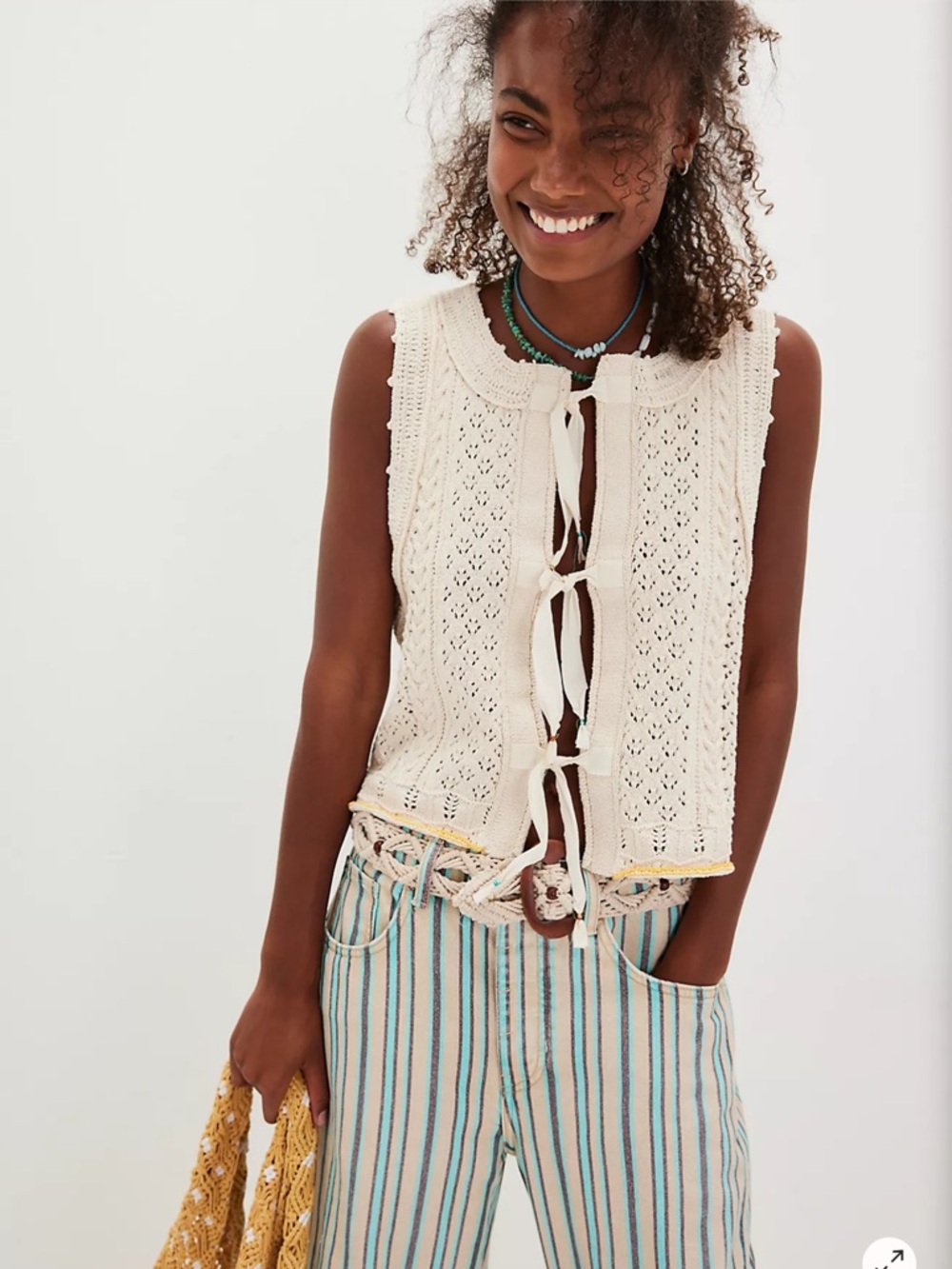 Free People Summer Dreamer Vest